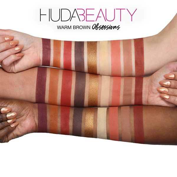 Paleta de Sombras Hudabeauty- Warm Brown Obsessions