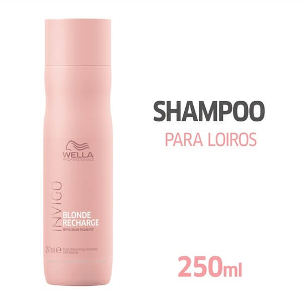 Shampoo Invigo Bonde Recharge 250ml - Wella